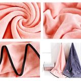 Soft And Thick Absorbent Fiber Bath Towel  Specification:Towel + Bath Towel(Coffee Color)