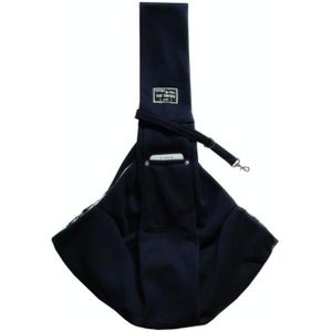 Pet Outing Carrier Bag Cotton Messenger Shoulder Bag  Colour: Dark blue