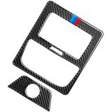 Car Carbon Fiber Rear Air Conditioning Vent 3-color Decorative Sticker for BMW G01 X3 2018-2020 / G02 X4 2019-2020  Left and Right Drive Universal