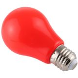 7W E27 2835 8LEDs Flicker Free LED Energy Saving Bulb  Light Color: Red Light  AC 85-265V