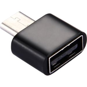 [HK Warehouse] Plastic USB Type-C Male to USB 2.0 Female OTG Data Transmission Charging Adapter  For Galaxy S8 & S8 + / LG G6 / Huawei P10 & P10 Plus / Xiaomi Mi 6 & Max 2 and other Smartphones