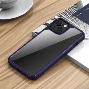 iPAKY Shockproof PC + TPU Protective Phone Case For iPhone 14 Max(Purple)
