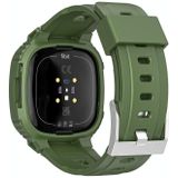 Voor Fitbit Versa 4 / 3 / 2 / 1 Armor Geïntegreerde TPU-horlogeband