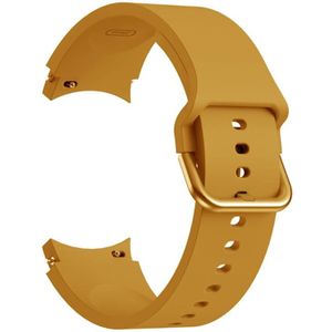 Voor Samsung Galaxy Watch4 Classic 42mm Universele Siliconen Kleurrijke Gesp Vervanging Strap Horlogeband