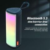 T&G TG357 Draagbare draadloze Bluetooth-luidspreker Subwoofer voor buiten met RGB-kleurrijk licht en TWS