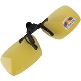 Polarized Clip-on Flip Up Plastic Clip Sunglasses Lenses Glasses Unbreakable Driving Fishing Outdoor Sport