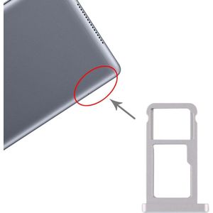 SIM Card Tray + Micro SD Card Tray for Huawei MediaPad M5 10 (4G Version)(Blue)