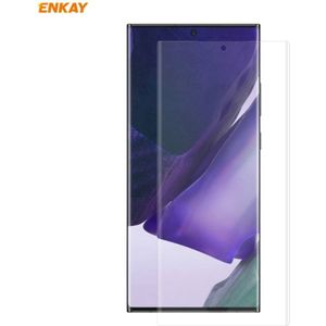 For Samsung Galaxy Note 20 Ultra ENKAY Hat-Prince 3D Full Screen PET Curved Hot Bending HD Screen Protector Soft Film(Transparent)