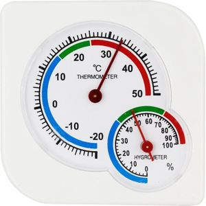 A7 Multi-functional Indoor Weather Station -20 Degree C - 50 Degree C  Humidity Hygrometer Thermometer Home Temperature Meter  Random Color Delivery