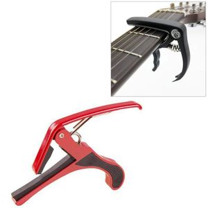 Plastic gitaarcapo voor 6 string akoestische klassieke elektrische gitarra tuning klem muziekinstrument accessoires