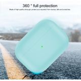 Split Silicone Earphone Protective Case For AirPods 3(Emerald Green)