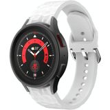 Voor Samsung Galaxy Watch 5 / Watch 5 Pro Rhombus Texture siliconen horlogeband