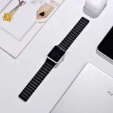 Magnetic Loop Watchband For Apple Watch Series 6 & SE & 5 & 4 44mm / 3 & 2 & 1 42mm(Black)