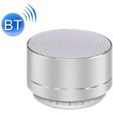 A10 TWS Wireless Bluetooth Mini Portable Speaker  Support TF Card & U Disk & LED(Silver Gray)