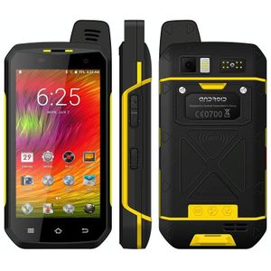 Uniwa B6000 PTT Walkie Talkie Rugged Phone  4 GB + 64 GB  IP68 Waterdichte stofdichte schokbestendige  5000 MAH-batterij  4 7 inch Android 9.0 MTK6762 Octa Core tot 2.0 GHz  Netwerk: 4G  NFC  OTG
