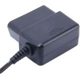 Car Auto 16Pin OBD Charging Cable Micro USB Power Adapter for GPS Tablet E-dog Phone  Cable Length: 2m