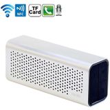 YM-308 Portable Rechargeable NFC Bluetooth Speaker  for Bluetooth Mobile Phone / Tablet  Support TF Card(Silver)