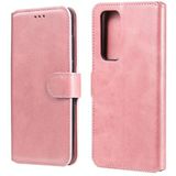 Voor OPPO Find X3 Neo / Reno5 Pro + 5G Classic Calf Texture PU + TPU horizontale flip lederen case met houder & kaart slots &portemonnee (rose goud)