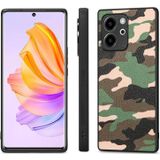 Voor Honor 80 SE camouflage lederen achterkant telefoonhoesje