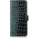 For Samsung Galaxy F23 5G / M23 Crocodile Top Layer Cowhide Leather Phone Case(Green)