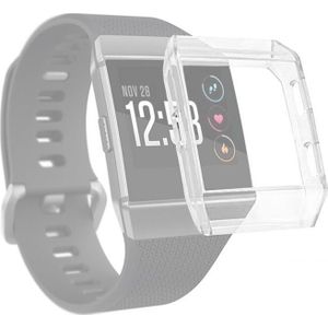 For Fitbit Ionic Full Coverage TPU Watch Case(Transparent White)
