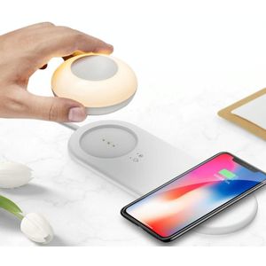 VN003 Multifunctional Wireless Charging LED Desk Lamp Separate Magnetic Touch Dimming Night Light