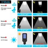 616 Solar Street Light LED Menselijk Body Induction Garden Light  Spec: 60 SMD met afstandsbediening