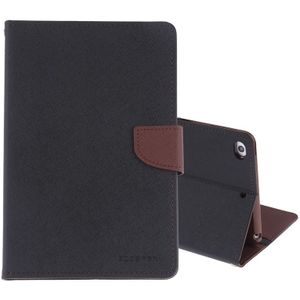 MERCURY GOOSPERY FANCY DIARY Horizontal Flip Leather Case for iPad Mini (2019)  with Holder & Card Slots & Wallet (Coffee)