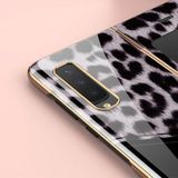 For Samsung Galaxy Fold GKK Color Contrast Electroplating Painted 9H Tempered Glass Case(01)