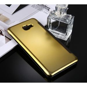 For Galaxy C9 / C9 Pro Electroplating Mirror Protective Back Cover Case (Gold)