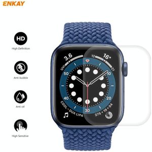 For Apple Watch Series 6/5/4/SE 40mm ENKAY Hat-Prince 3D Full Screen PET Curved Hot Bending HD Screen Protector Film(Transparent)