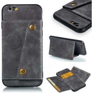 Leather Protective Case For iPhone 6 & 6s(Gray)