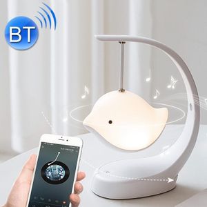 Bird Speaker Night Light Bedroom Bedside Music Desk Lamp  Style:Bluetooth
