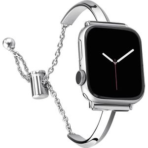Roestvrij stalen armband horlogeband voor Apple Watch Ultra 49 mm / serie 8 & 7 45 mm / SE 2 & 6 & SE & 5 & 4 44 mm / 3 & 2 & 1 42 mm