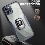 Voor iPhone 11 Pro Max Armor Shockproof Magnetic Ring Phone Case(Rood)