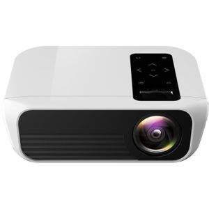 T500 1920x1080 3000LM Mini LED Projector Home Theater  Support HDMI & AV & VGA & USB & TF  Mobile Phone Version (White)