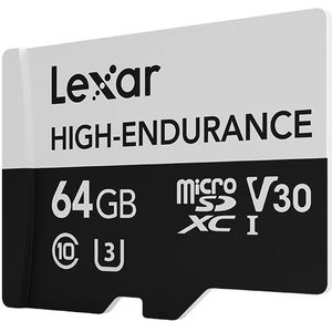 Lexar MicroSDHC 64GB High-endurance Memory Card Driving Recorder Security Monitoring TF Card Video Card