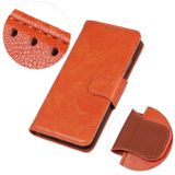 For Sony Xperia 5 III Nappa Texture Horizontal Flip Leather Case with Holder & Card Slots & Wallet(Orange)