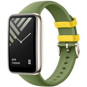 Voor Xiaomi Mi Band 7 Pro Original Xiaomi Silicone Leather Texture Watch Band