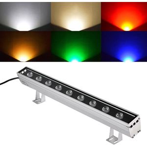 36W LED Embedded Buried Lamp IP65 Waterproof Rectangular Landscape Platform Stair Step Lamp(Blue Light)