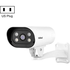 SriHome SH037B 4MP Full Color Night Vision IP66 Waterdichte kogelcamera  Poe -versie  US Plug