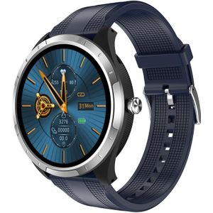 X3 1 3 inch TFT kleurscherm borstgordel smart horloge  ondersteuning ECG/hartslagbewaking  stijl: blauwe siliconen horlogeband