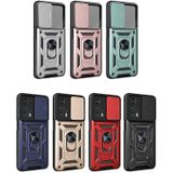 Voor Motorola Edge 20 Pro Sliding Camera Cover TPU + PC Phone Case