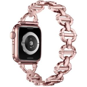 Metalen horlogeband met laddergesp voor Apple Watch Ultra 49 mm