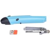 PR-08 6-keys Smart Wireless Optical Mouse with Stylus Pen & Laser Function (Blue)