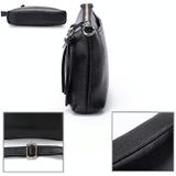 Ladies Large-Capacity Shoulder Bag Tassel All-Match Casual Messenger Bag(Black)