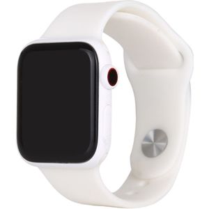 Black Screen Non-Working Fake Dummy Display Model for Apple Watch 5 Series 40mm(White)