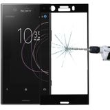 For Sony Xperia XZ1 Compact 0.26mm 9H Surface Hardness 3D Full Screen Tempered Glass Screen Protector(Black)