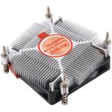 CoolerAge 1155-1U DC 12V 2000PRM 30.5cfm Copper Core Heatsink Hydraulic Bearing Cooling Fan CPU Cooling Fan for Intel 1150 1156 1151