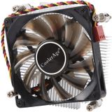 CoolerAge 1155-1U DC 12V 2000PRM 30.5cfm Copper Core Heatsink Hydraulic Bearing Cooling Fan CPU Cooling Fan for Intel 1150 1156 1151